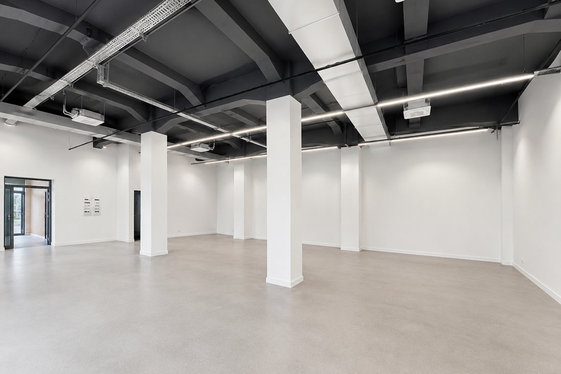 Halle nach der Sanierung